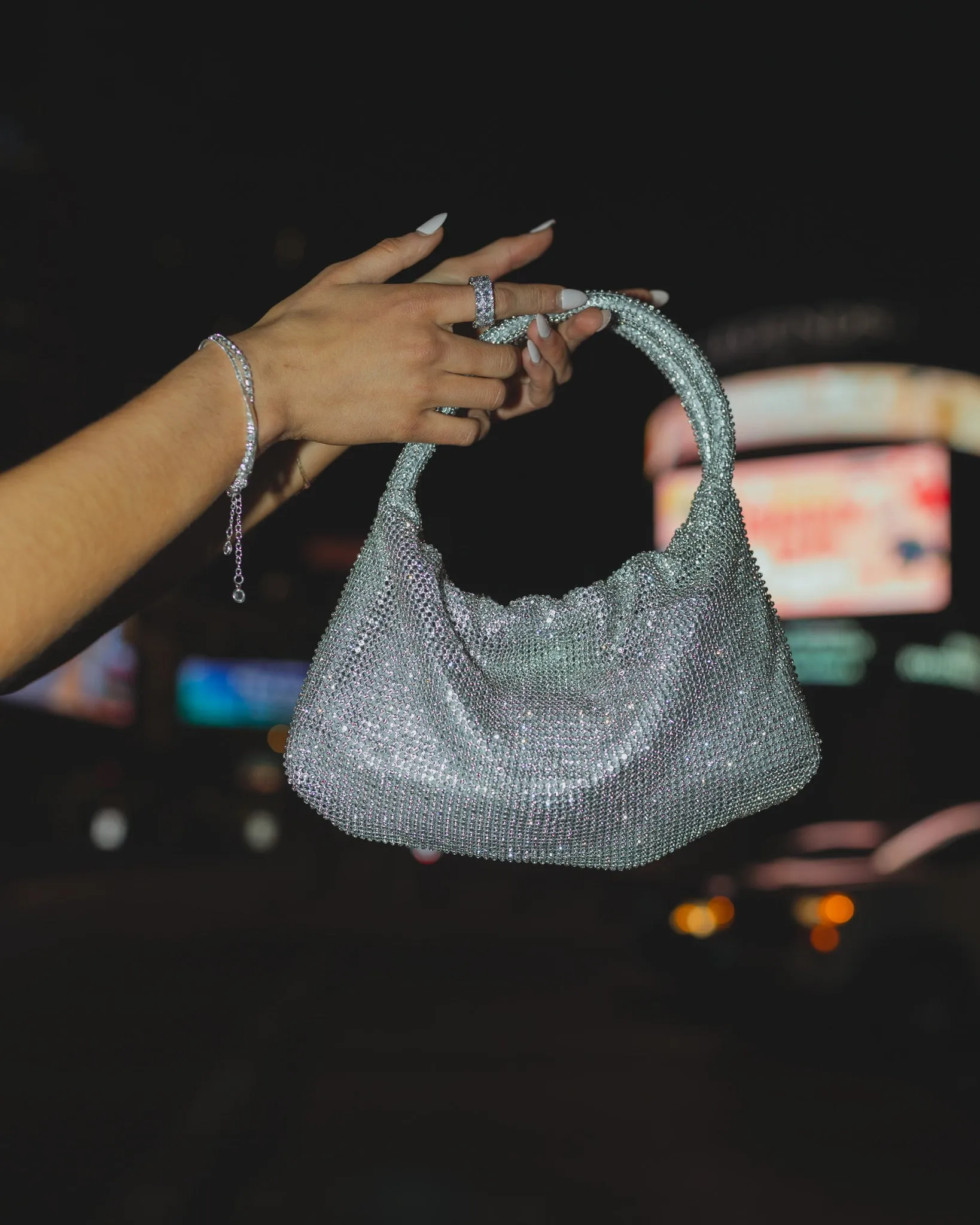 BILLINI : Kerr Handle Bag In Silver